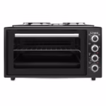Mini šporet LINEA LMO45-0611 3100W 3 ringle crna