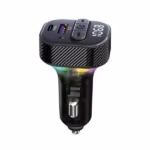 FM Transmiter i punjač Kettz Yare Bluetooth/QC3.1/Type-C PD30W/LED