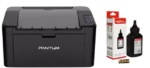 Laserski štampac Pantum P2500W + punjenje tonera sa čipom Pantum PA-200B za 3200 str.