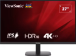 Monitor 27 Viewsonic VA2708-4K-HD 3840×2160/4K UHD/IPS/4ms/60Hz/2x HDMI/DP/HDR10