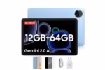 Tablet 10.1 Blackview Tab 20 Wifi 800×1280 HD+ IPS/4GB/64GB/5MP-8MP/Android 15/blue