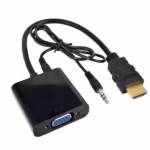 Video adapteri – Adapter-konverter HV-5500 HDMI-VGA + audio Kettz Adapter-konverter HV-5500 HDMI-VGA + audio Kettz