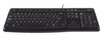 Tastatura Logitech K120 US, crna