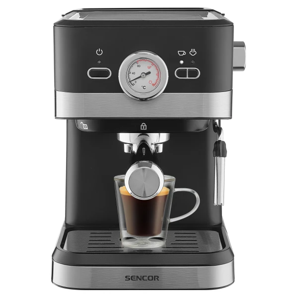 Aparat za espresso Sencor SES 1721BK/mlevena/1.5L/1050W/crna