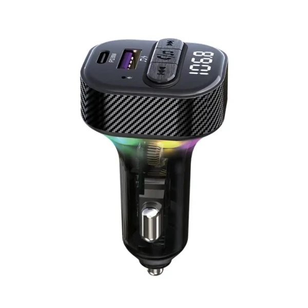 FM Transmiteri – FM Transmiter i punjač Kettz Yare Bluetooth/QC3.1/Type-C PD30W/LED FM Transmiter i punjač Kettz Yare Bluetooth/QC3.1/Type-C PD30W/LED
