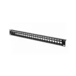 Patch panel modularni shielded 19/0.5U sa 24 slota za STP/UTP module SKP-24-0.5U