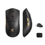 Bežični gaming miš MCHOSE K7 Ultra Black /PAW3950/8KHz pooling/Omron Mechanical