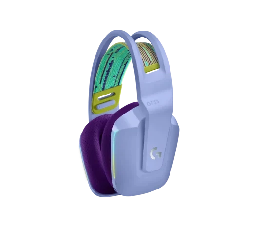 Bežične slušalice sa mikrofonom Logitech G733 Lightspeed Lilac