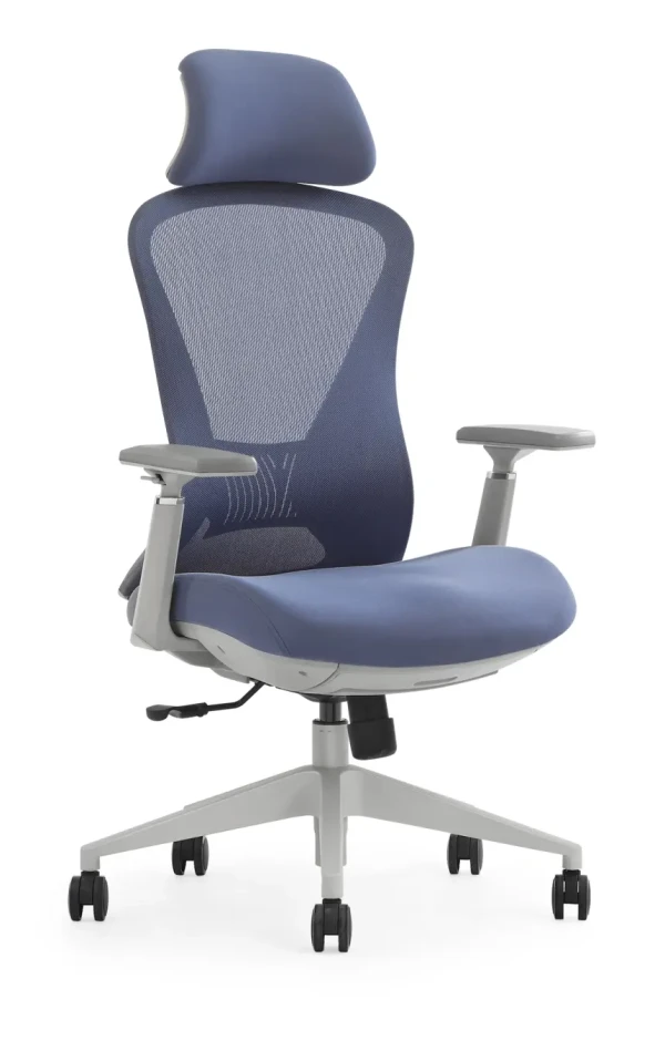 Kancelarijske stolice – Ultra ergonomska kancelarijska stolica UGD Conference Lite Silver Blue Ultra ergonomska kancelarijska stolica UGD Conference Lite Silver Blue