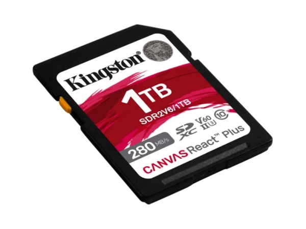 SD Card 1TB Kingston SDR2V6/1TB class 10 HD/2K/4K 280Mbs/150MBs
