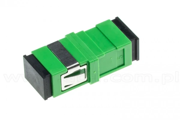 SC-APC / SC-APC singlemode simplex fiber adapter