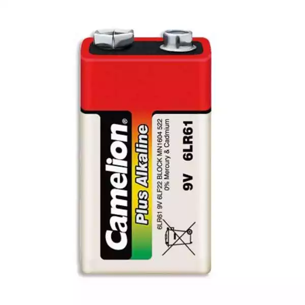 Nepunjive baterije – Baterija Camelion 6LR61 9V alkalna Baterija Camelion 6LR61 9V alkalna