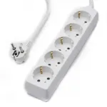 Produžni kabal sa 5 utičnica KETTZ 1.5mm2 KT-PK05A-2M 2m