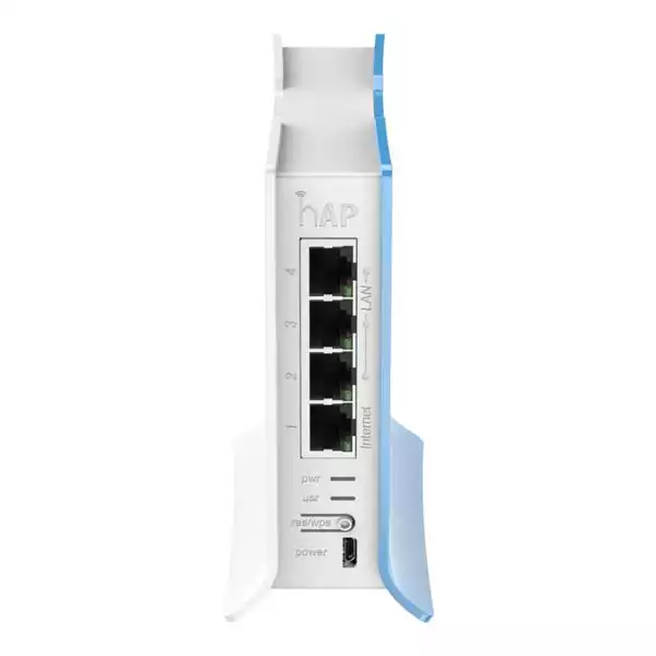 MikroTik RB941-2nD-TC hAP lite WiFi 2.4GHz ruter 300Mb/s 802.11n MIMO sa 4x10/100Mb/s LAN/WAN