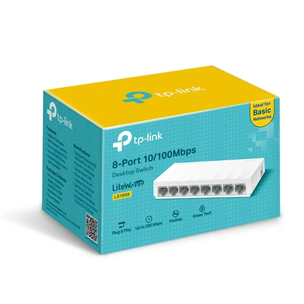 Svič 10/100 8-port TP-Link LS1008
