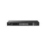 Svič 10/100/1000 18-port + 2SFP Tenda TEG1120P-16-150W/16-Port PoE