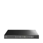 Svič 10/100/1000 26-port Cudy GS1028ES2 Light Managed PoE+ sa 2x combo porta