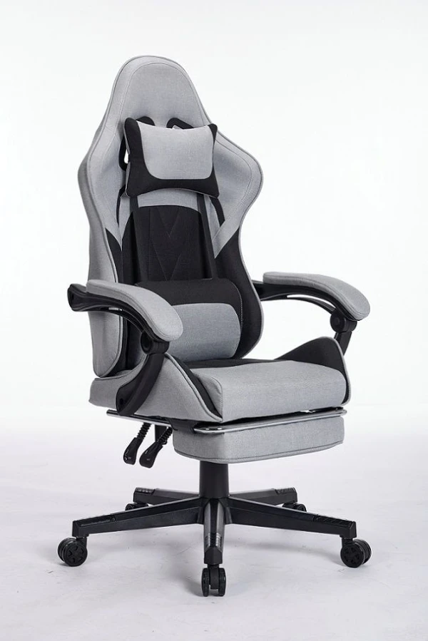 Gaming stolica ePlayGame HC-4095 BG platno/sivo crna