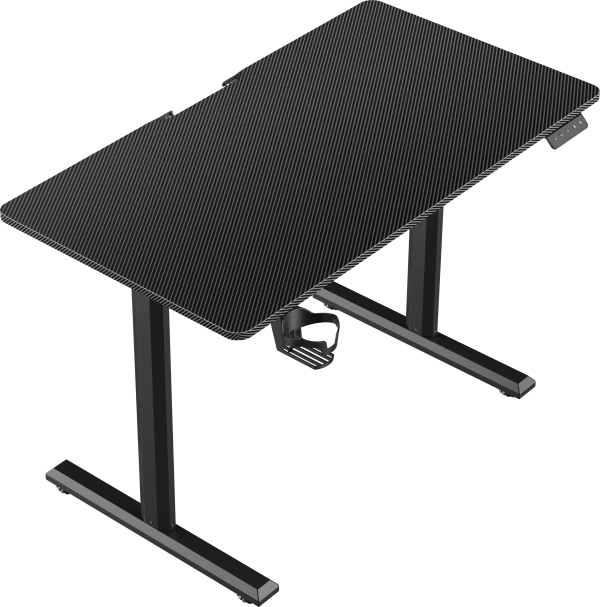 Gaming sto Defender Volt 110cmx60cmx15mm/električni podizač/crnii