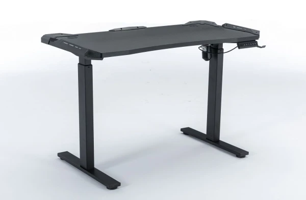 Gaming sto EPlayGame HC-GT-004SD1 120x60x75cm/elektronski podesiva visina/organizator za kablove/RGB