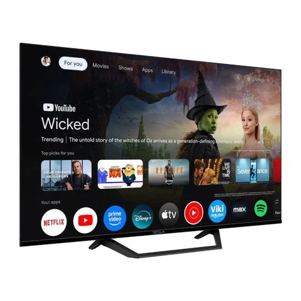 Smart LED TV 43 Tesla 43E655BFS 1920x1080/FHD/DVB-T2/Bluetooth/WiFi/Frameless/GoogleTV