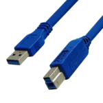 Kabl USB Linkom A-B mini USB 3.0 A-B, 1.8m (Plava)