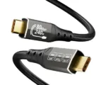 Kabl USB E-Green USB4 V2.0 USB C-CM/M Thunderbolt 5/4, 80Gbps/PD 16K@60Hz 8K@120Hz, 2m, crna