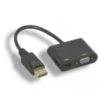Adapter- Konverter Displayport(M) – HDMI 4K+VGA(F) Linkom