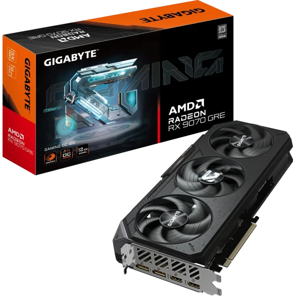 Graficka karta Gigabyte Radeon RX 9070 GRE GAMING OC 12GB GV-R907GREGAMING OC-12GD