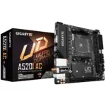 AMD matične ploče – Matična ploča AM4 Gigabyte A520I AC 2xHDMI/DP/M.2/WIFI Matična ploča AM4 Gigabyte A520I AC 2xHDMI/DP/M.2/WIFI