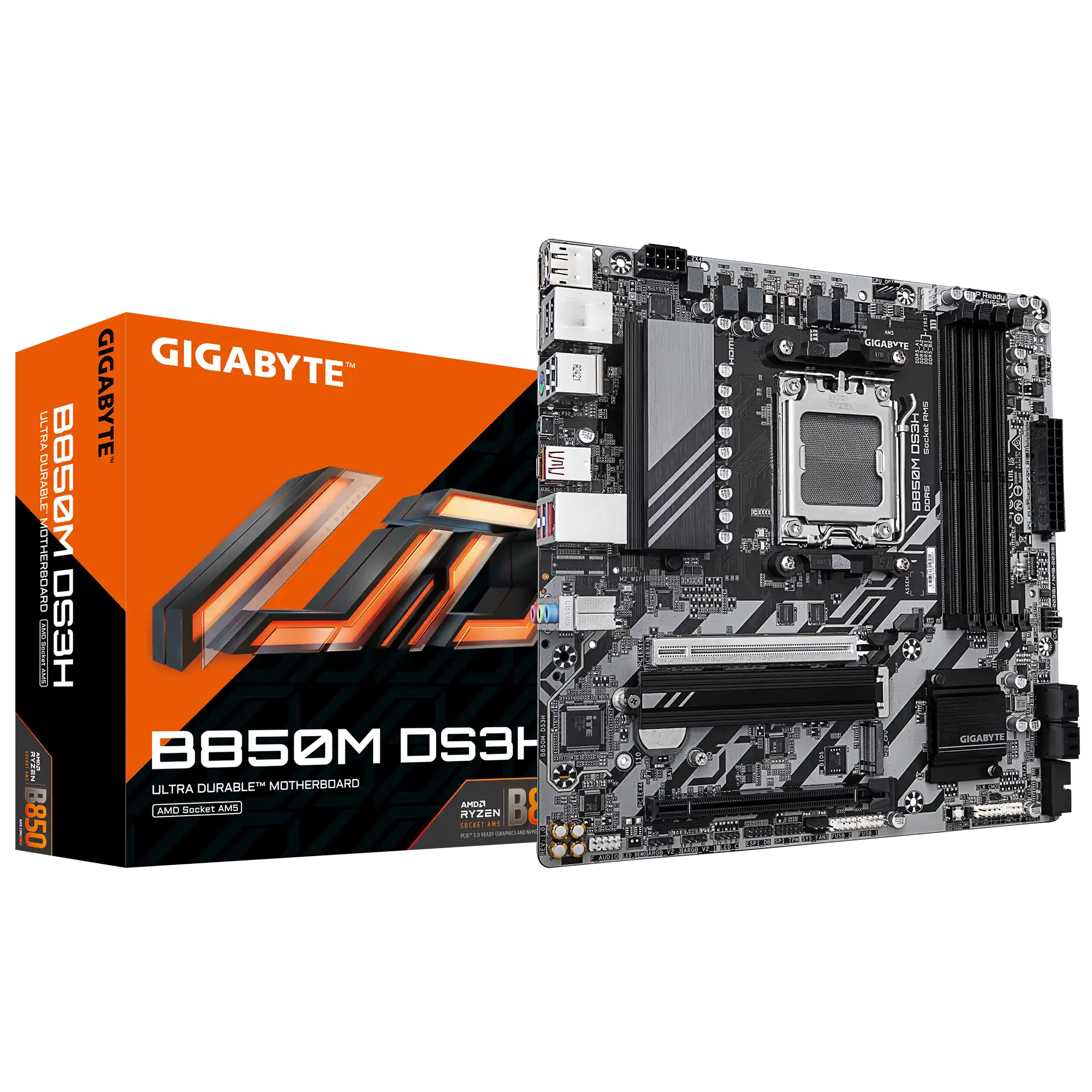 AMD matične ploče – Matična ploča AM5 Gigabyte B850M DS3H DDR5 HDMI/DP/M.2 Matična ploča AM5 Gigabyte B850M DS3H DDR5 HDMI/DP/M.2