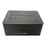 HDD Docking station USB 3.2 2xSSD/HDD LC-DOCK-C-V2 Crni