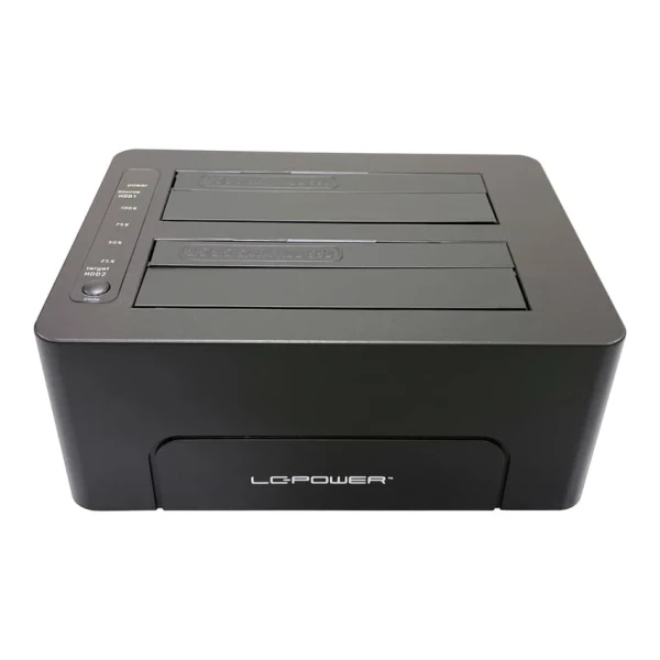 Docking – HDD Docking station USB 3.2 2xSSD/HDD LC-DOCK-C-V2 Crni HDD Docking station USB 3.2 2xSSD/HDD LC-DOCK-C-V2 Crni