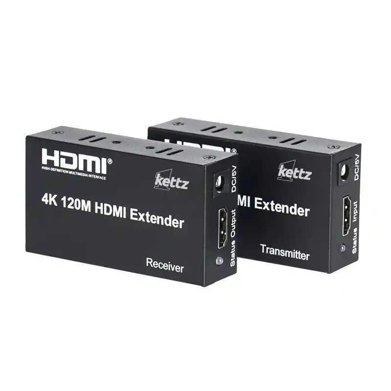 Ekstenderi – Extender HDMI-UTP do 120m HEX-K1220 4K 30Hz Kettz Extender HDMI-UTP do 120m HEX-K1220 4K 30Hz Kettz
