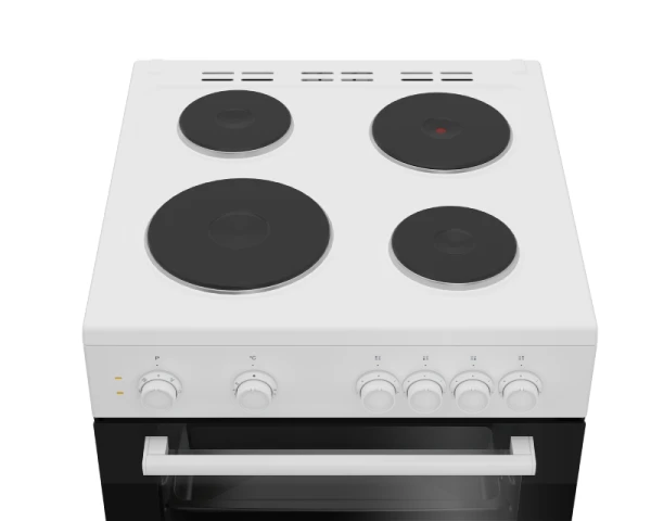 Električni šporet Beko FBE66000WD širina 60cm/ventilator/4x strujna ringla