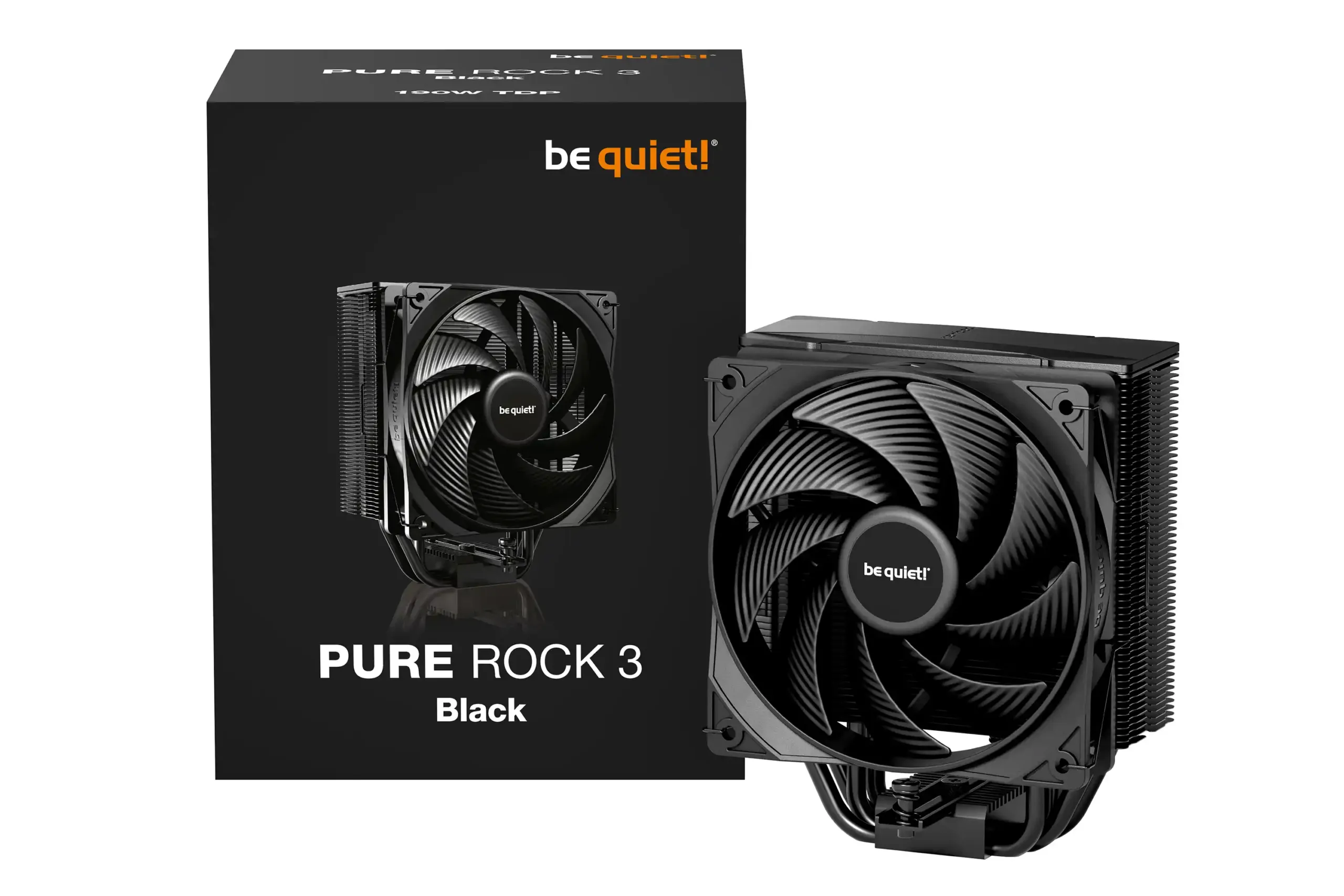 CPU Cooler Be quiet Pure Rock 3 Black BK039 (AM4