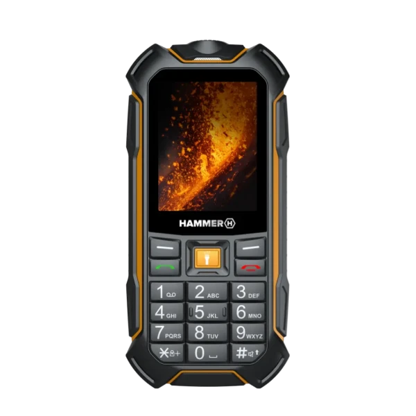 Mobilni telefon Hammer Boost 2 LTE Black IP68 & IP69K