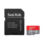 Micro SD 256GB SanDisk Ultra + adapter SDSQUAB-256G-GN6MA