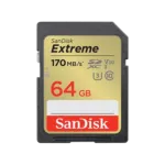 SD Card 64GB SanDisc Extreme SDSDXV2-064G-GNCIN