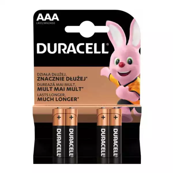 Nepunjive baterije – Baterija Duracell Basic LR3 AAA (pak 4 kom) Baterija Duracell Basic LR3 AAA (pak 4 kom)