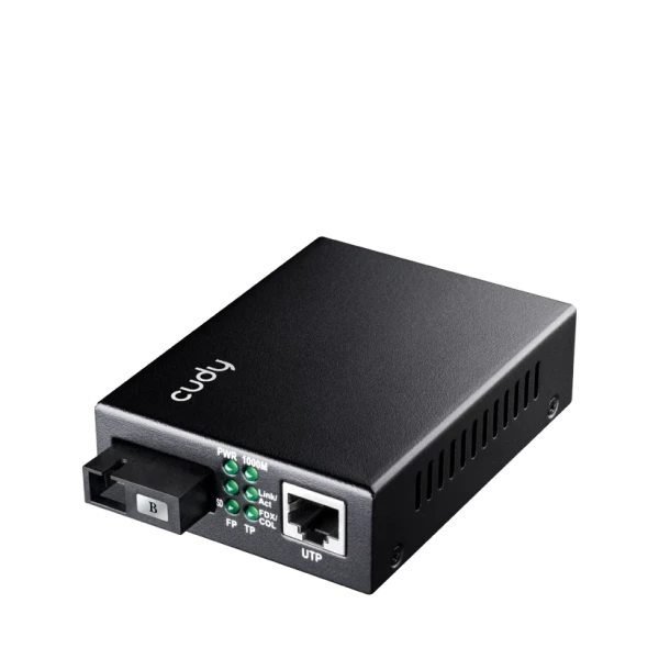 Mrežni media konverter 10/100/1000 Cudy MC100GSB-20B Gigabit/ Fiber single mode do 20 km