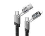 DATA kabl Remax RC-C189 3.1 USB/TIP C/Iphone 65W 1m crna