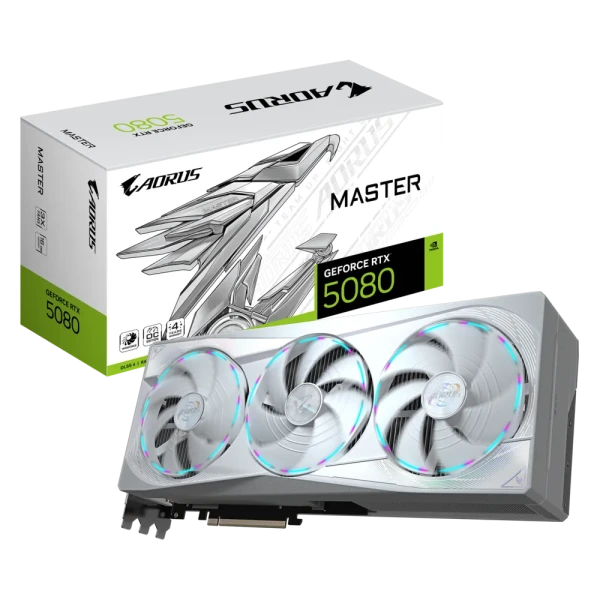 Graficka karta Gigabyte AORUS GeForce RTX 5080 MASTER GV-N5080AORUSM-16GD 16G GDDR7