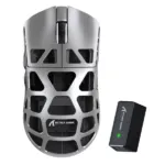 Bežični gaming miš Attack Shark R3 PAW3395/Magnesium/Superlight/8KHz Pooling/Silver Gray