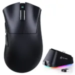 Bežični gaming miš Attack Shark V3Pro PAW3311/25000 DPI/Omron Switches/Black + Charging Dock