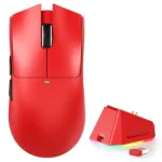Bežični gaming miš Attack Shark X11 PAW3311/22000 DPI/TriMode/Red + Charging Dock