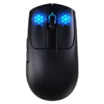Bežični gaming miš Attack Shark X5 TriMode/Superlight/LongBattery/RGB Click/Ergonomic/Black