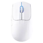 Bežični gaming miš Attack Shark X5 TriMode/Superlight/LongBattery/RGB Click/Ergonomic/White
