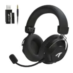 Bežične gaming Slušalice Attack Shark L50Pro 53mm/7.1 Surround/TriMode/1100mAh/Aluminium/Black