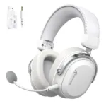 Bežične gaming slušalice Attack Shark L30PRO 50mm/7.1 Surround/TriMode/Aluminium/1100mAh/White